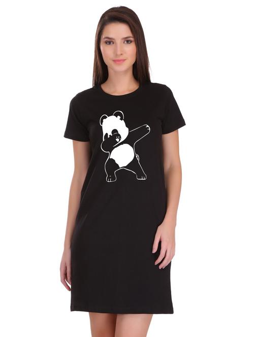 quirky print t-shirt dress - 17281079 - Very Small Image - 1