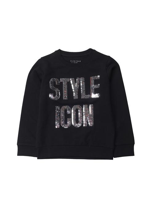 front print crew neck sweatshirt - 17281525 - Very Small Image - 1