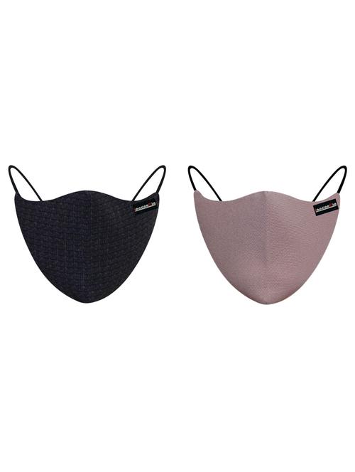 multi colored null anti-pollution women mask (pack of 2) - 17281683 - Very Small Image - 1