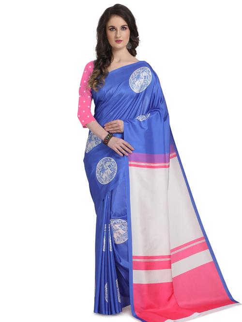 conversational printed saree - 17283385 - Very Small Image - 1