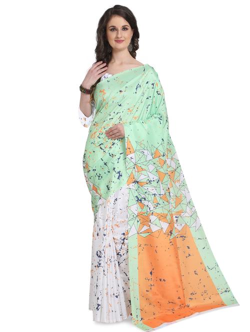 abstract printed saree - 17283388 - Very Small Image - 1