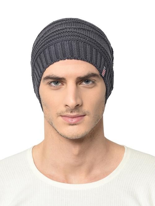 grey wool winter caps - 17284737 - Very Small Image - 1