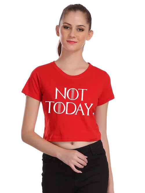 crew neck crop tee - 17285812 - Very Small Image - 1
