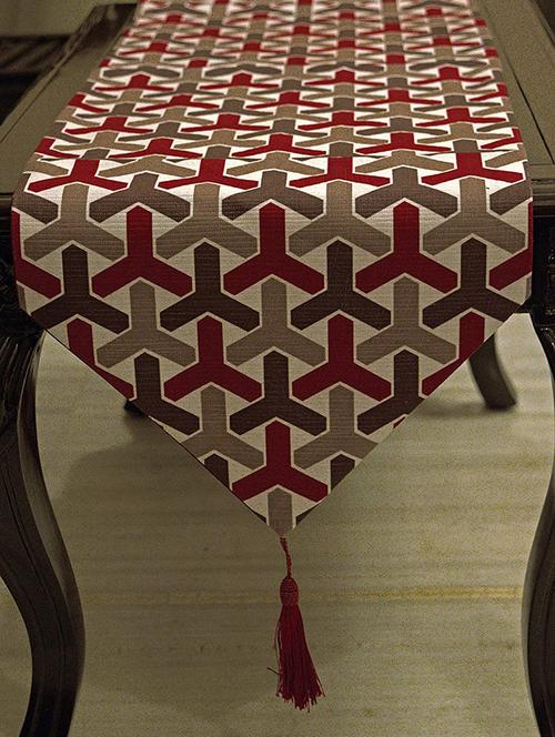 heavy cotton with modern design table runner - 17286217 - Very Small Image - 1