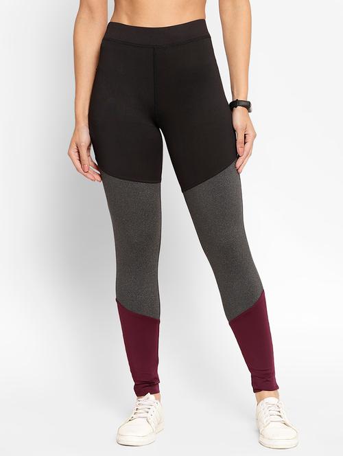 high rise athleisure leggings - 17286731 - Very Small Image - 1