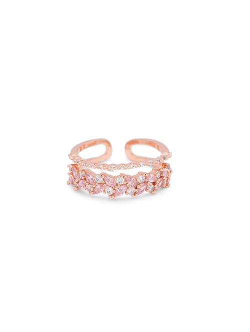 pink metal finger ring - 17287264 - Very Small Image - 1