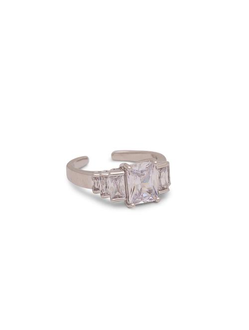 silver metal finger ring - 17287275 - Very Small Image - 1