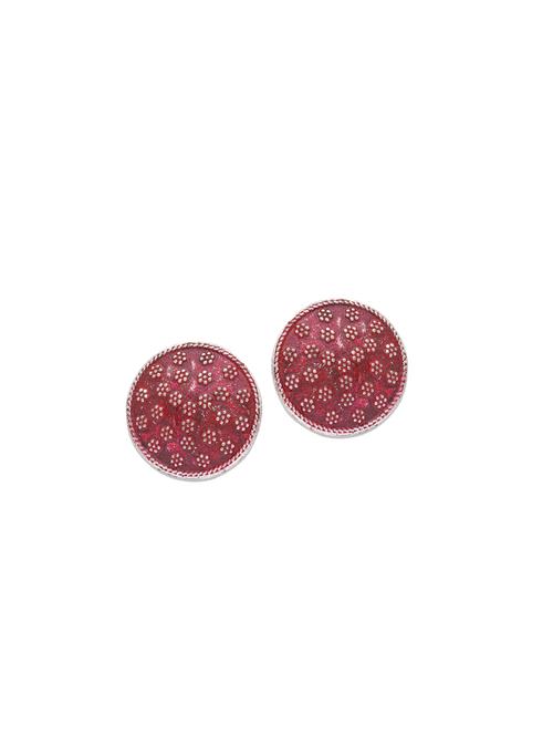 silver metal studs earring - 17287369 - Very Small Image - 1