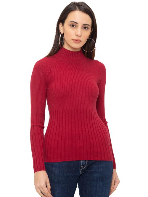 turtle neck textured top - 17287794 - Very Small Image - 1