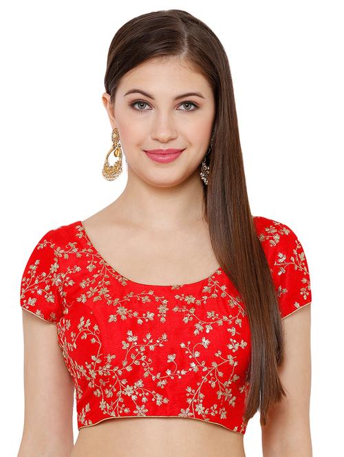 floral embroidered blouse - 17287895 - Very Small Image - 1