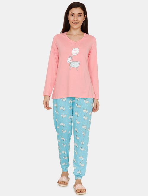 quirky print pyjama set - 17288128 - Very Small Image - 1