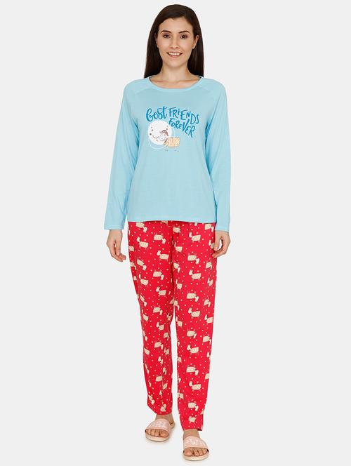 quirky print pyjama set - 17288130 - Very Small Image - 1