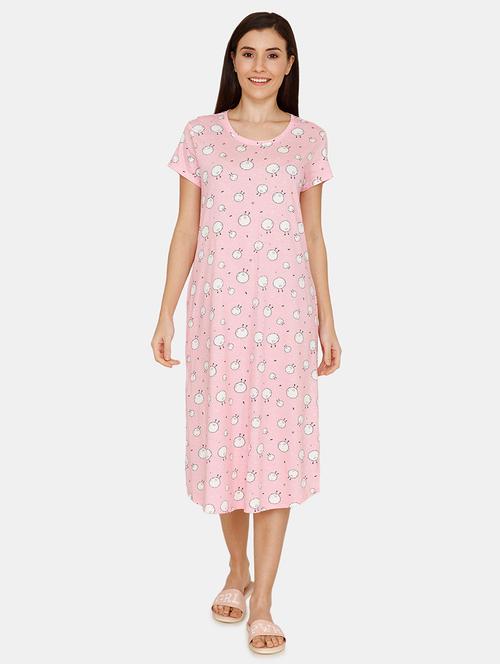 quirky print sleepshirt dress - 17288167 - Very Small Image - 1