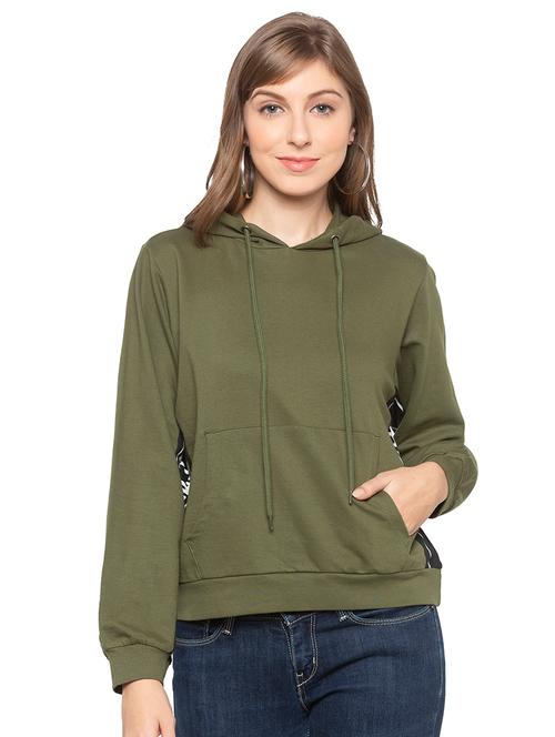 side tape sleeves hoodie - 17289156 - Very Small Image - 1