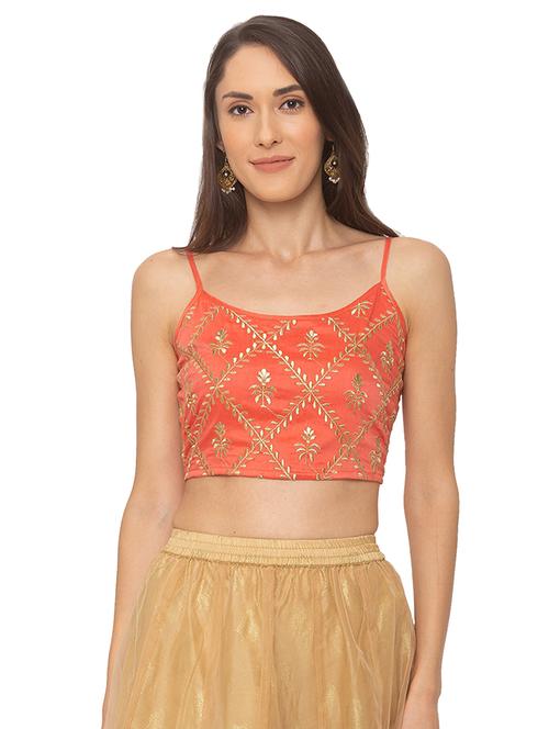 floral embroidered blouse - 17289265 - Very Small Image - 1