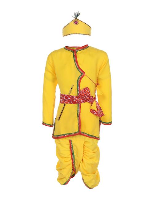 yellow cotton kurta sets kurtas & set - 17289352 - Very Small Image - 1