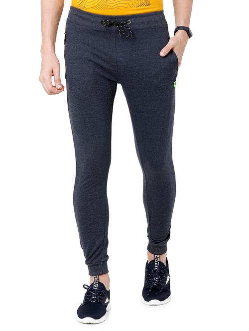 navy blue solid jogger - 17289688 - Very Small Image - 1