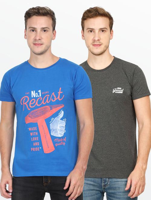 multi colored printed t-shirts combo - 17290417 - Very Small Image - 1