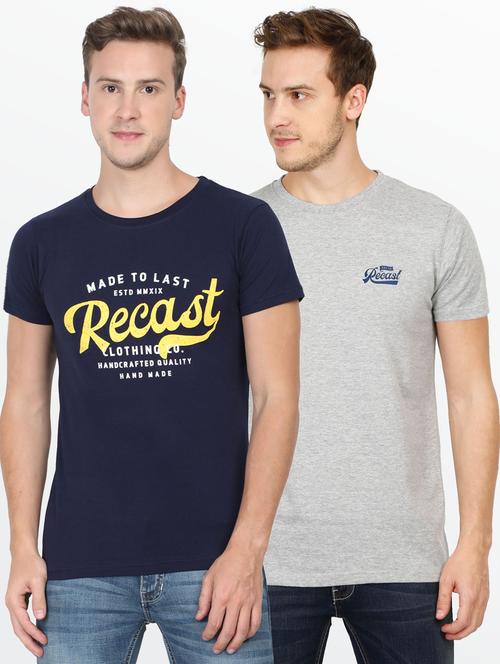 multi colored printed t-shirts combo - 17290429 - Very Small Image - 1