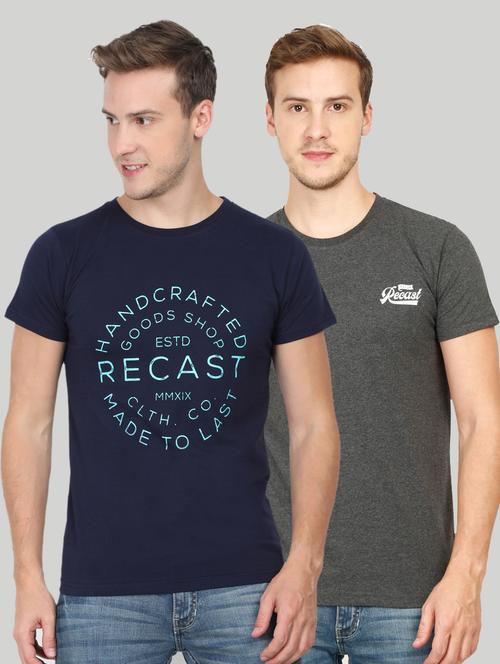 multi colored printed t-shirts combo - 17290468 - Very Small Image - 1
