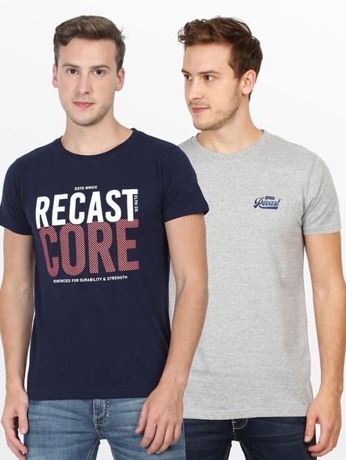 multi colored printed t-shirts combo - 17290469 - Very Small Image - 1