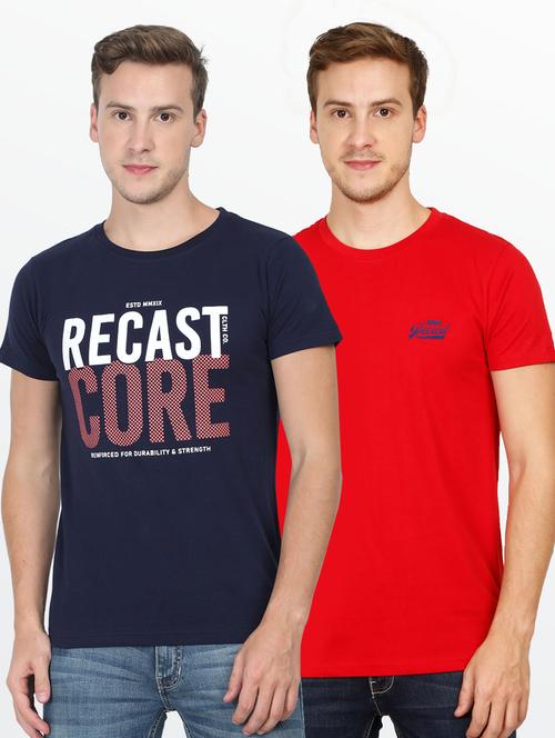 multi colored printed t-shirts combo - 17290471 - Very Small Image - 1