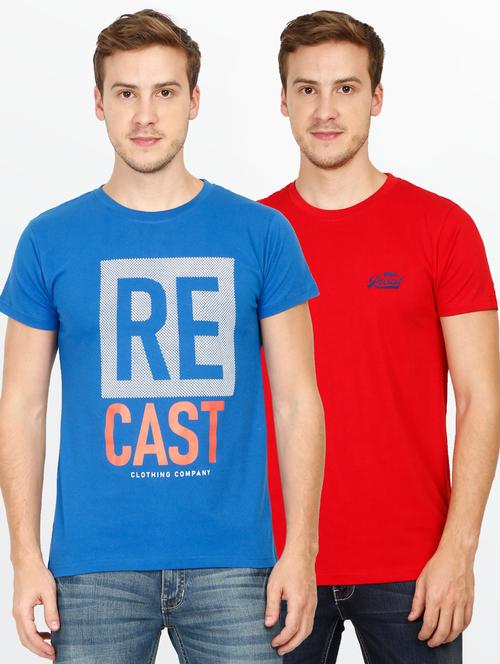 multi colored printed t-shirts combo - 17290480 - Very Small Image - 1