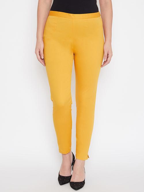 women solid pleated cigarette pants - 17291089 - Very Small Image - 1