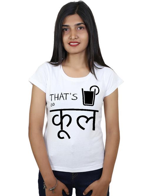 round neck quirky tee - 17291188 - Very Small Image - 1