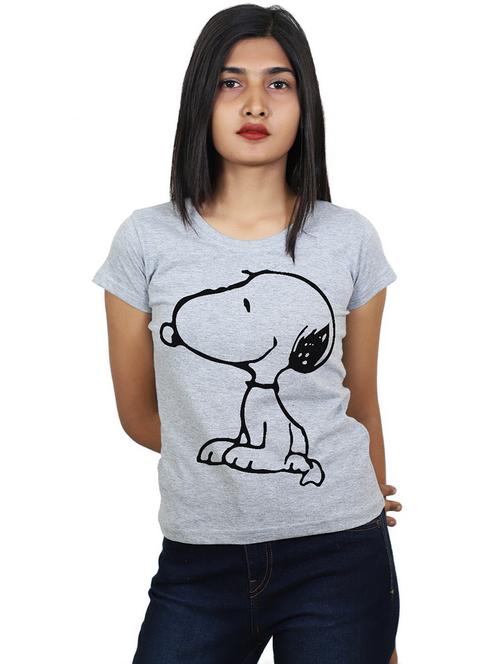 round neck quirky tee - 17291217 - Very Small Image - 1