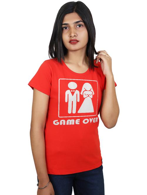round neck quirky tee - 17291226 - Very Small Image - 1