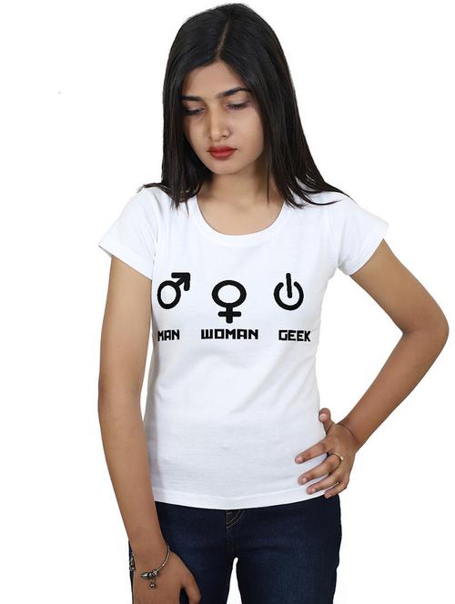 round neck quirky tee - 17291233 - Very Small Image - 1