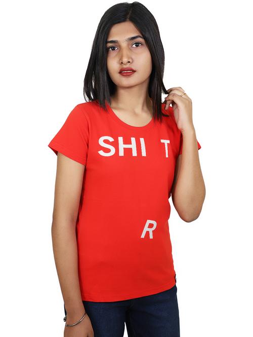 round neck quirky tee - 17291241 - Very Small Image - 1