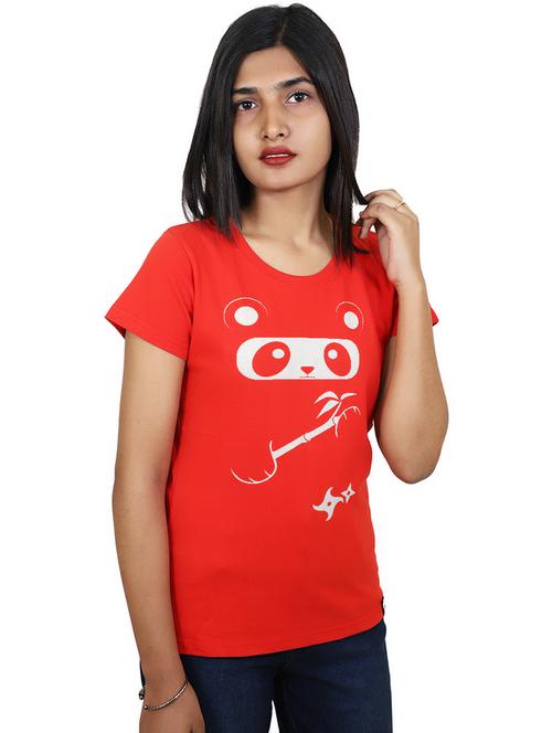 round neck quirky tee - 17291246 - Very Small Image - 1