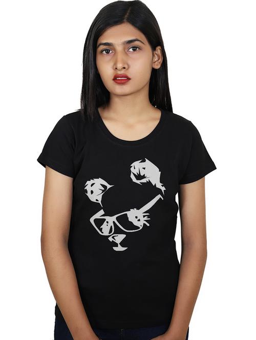round neck quirky tee - 17291249 - Very Small Image - 1