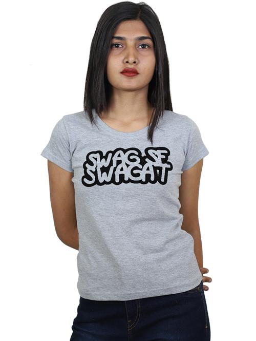 round neck quirky tee - 17291277 - Very Small Image - 1