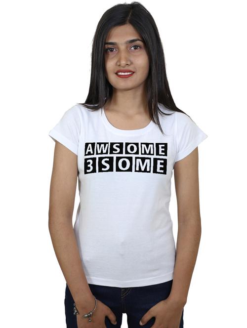 round neck quirky tee - 17291373 - Very Small Image - 1