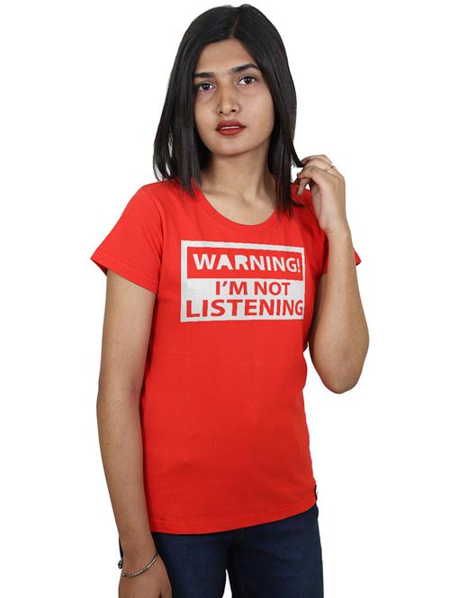 round neck quirky tee - 17291391 - Very Small Image - 1