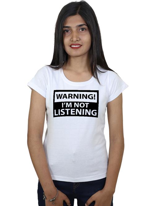 round neck quirky tee - 17291393 - Very Small Image - 1