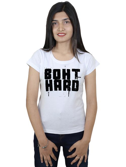 round neck quirky tee - 17291508 - Very Small Image - 1