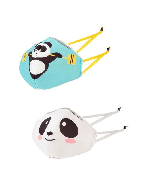 multi colored cotton printed mask (pack of 2) - 17292507 - Very Small Image - 1