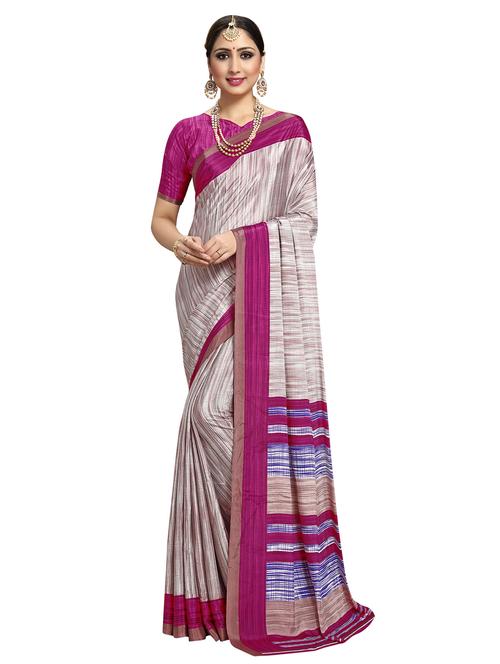 abstract printed saree - 17292597 - Very Small Image - 1