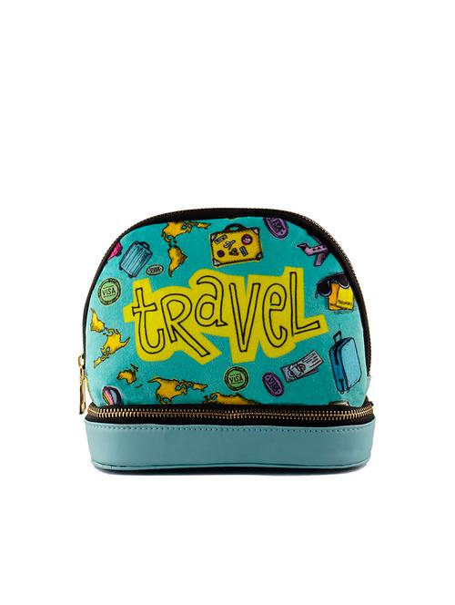 green leatherette (pu) quirky pouch - 17293399 - Very Small Image - 1