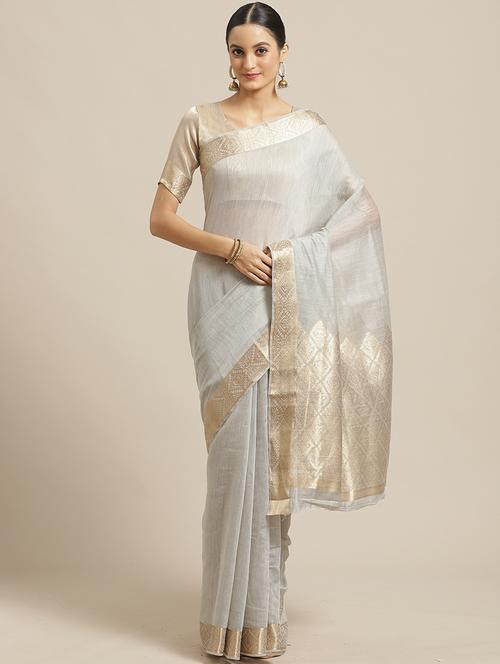 solid bordered maheshwari saree - 17294018 - Very Small Image - 1