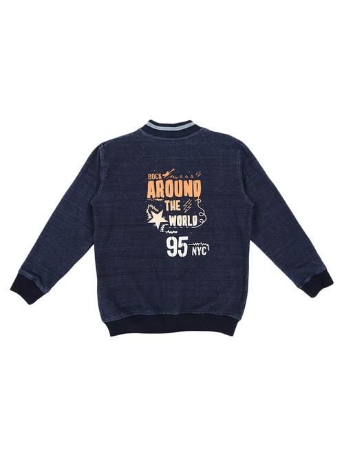 navy blue cotton bomber jackets - 17294228 - Very Small Image - 1