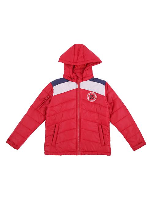 red polyester bomber jackets - 17294242 - Very Small Image - 1