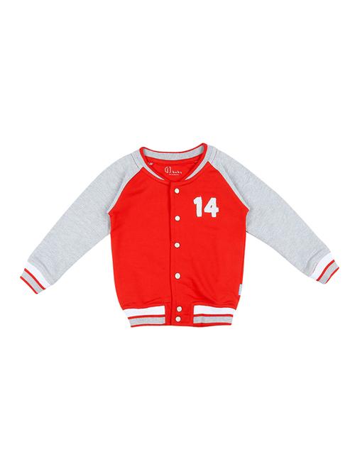 red cotton blend bomber jackets & coat - 17294256 - Very Small Image - 1