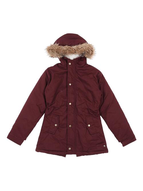red cotton regular jackets & coat - 17294350 - Very Small Image - 1