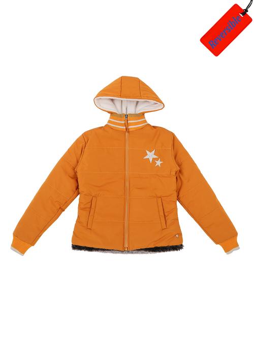 yellow polyester regular jackets & coat - 17294354 - Very Small Image - 1