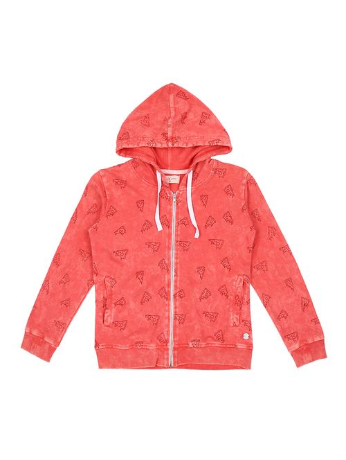 red cotton regular jackets & coat - 17294373 - Very Small Image - 1